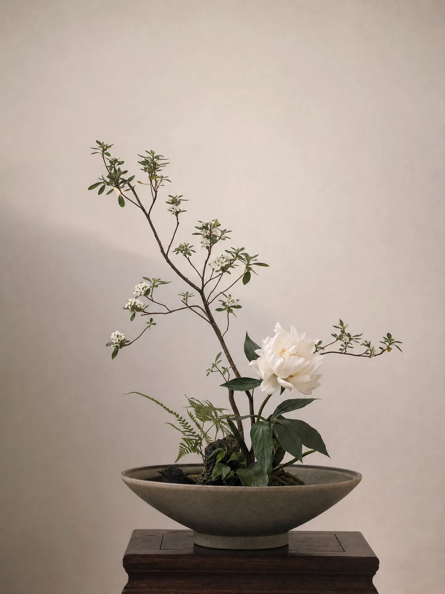 东方传统插花作品